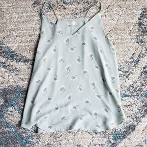 LOFT Flower Print Tank